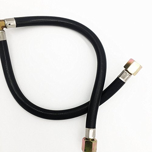 METER STAR 3/8" Flare Gas Barbecue Grill Connection Flexible Hose Low Pressure Y Splitter Hose Assemly Parts Inlet Pipe for BBQ Stove - Image 4
