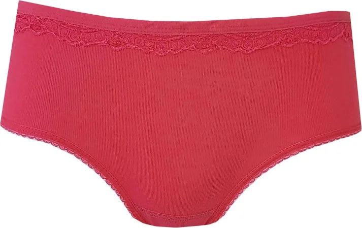 هيبسين راكيب Rival to All 12LI Girls' Panties Bato Cotton Slip Panties Thin Lace Comfortable