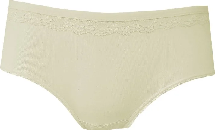 هيبسين راكيب Rival to All 12LI Girls' Panties Bato Cotton Slip Panties Thin Lace Comfortable
