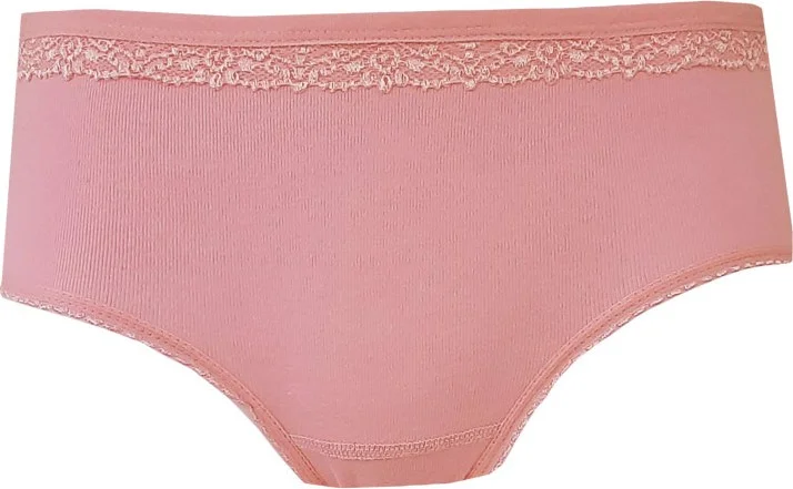 هيبسين راكيب Rival to All 12LI Girls' Panties Bato Cotton Slip Panties Thin Lace Comfortable