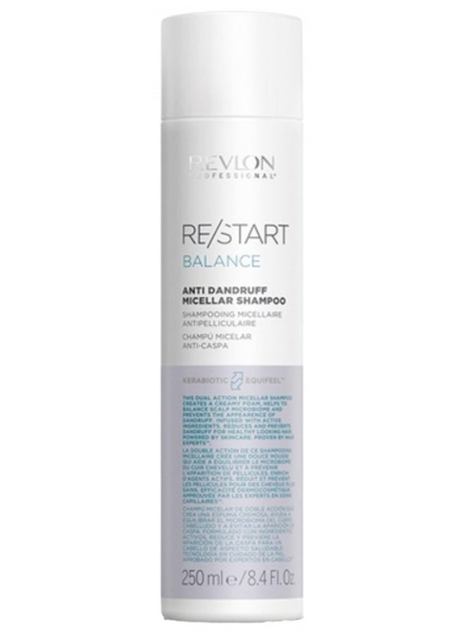 Revlon Professional Re/Start Balance Micellar Anti-Dandruff Shampoo 250 ml - Image 1