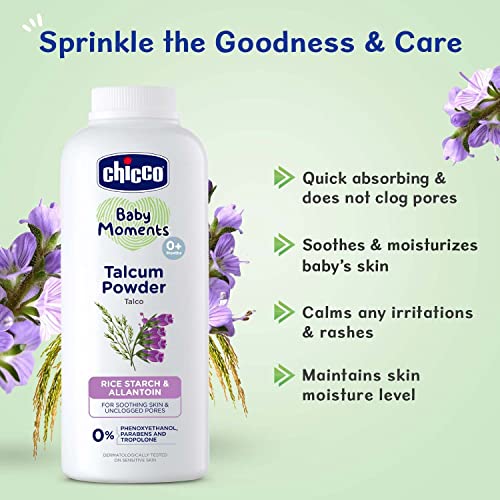 CHICCO BM TALCUM POWDER 300G - Image 2