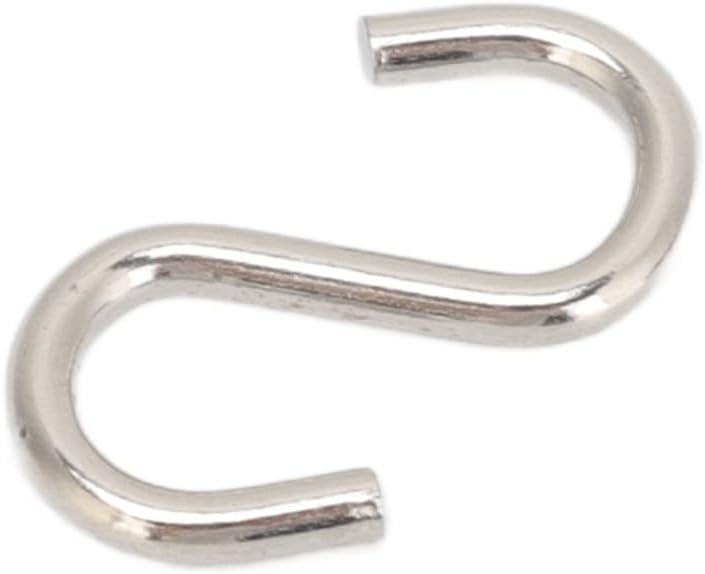 خطافات معدنية ثقيلة على شكل حرف S، 10 قطع للمطبخ والحمام والمرآب وورشة العمل، المقاس S212 002 - Image 5