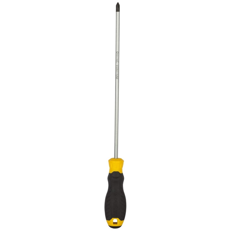 Stanley STANLEY STMT60807-8 Cushion Grip Screwdriver Phillips®-PH1x200mm (Yellow and Black)  - Image 2