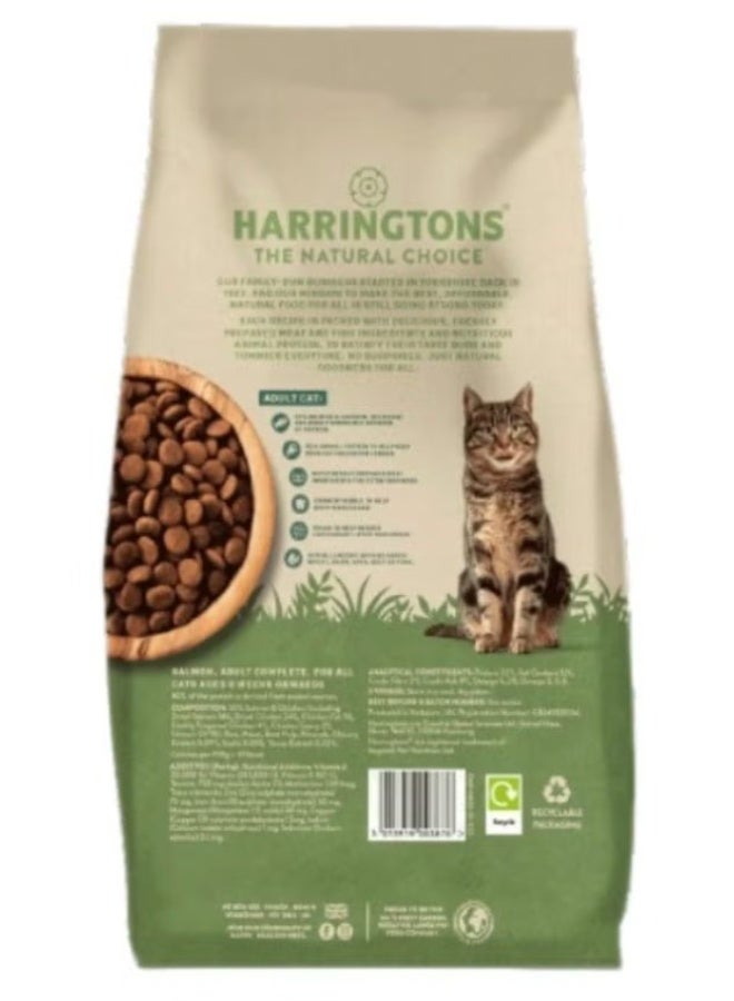 Harringtons Complete Salmon Adult Dry Cat Food 2kg - Image 2