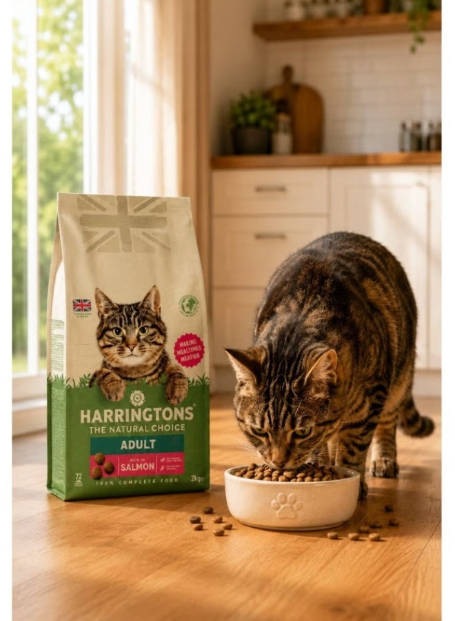 Harringtons Complete Salmon Adult Dry Cat Food 2kg - Image 3