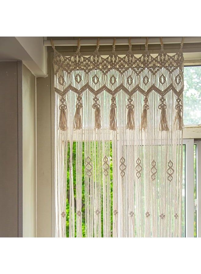 انتيكيانو ستارة مكرمية – ديكور يدوي من القطن – المقاس ‎200×90‎ سم - Image 3