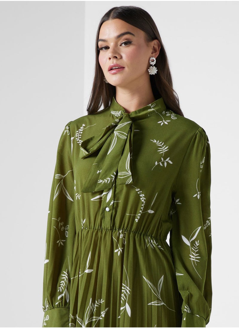 ELLA - Printed Dress - Image 1