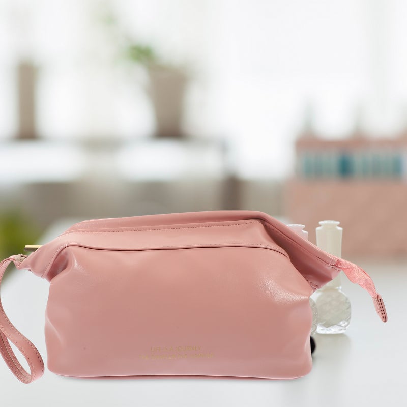 Travel Makeup Bag Cosmetic Bag Portable Toiletry Organizer Bag for Women - Image 1