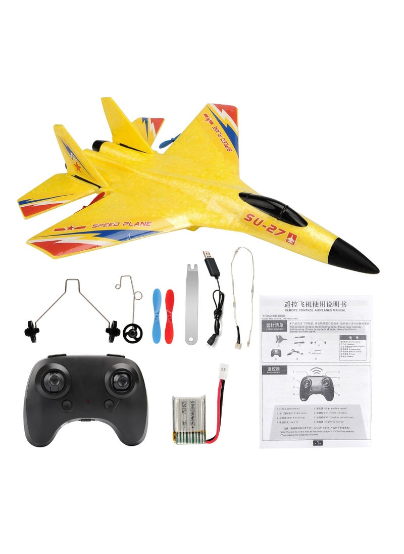 AROAQ Remote Control Aircraft RC Aircraft Toy Prevent Damage Smart Soft Foam Gyroscope for Daily Play Children Toys Gifts  - Image 1