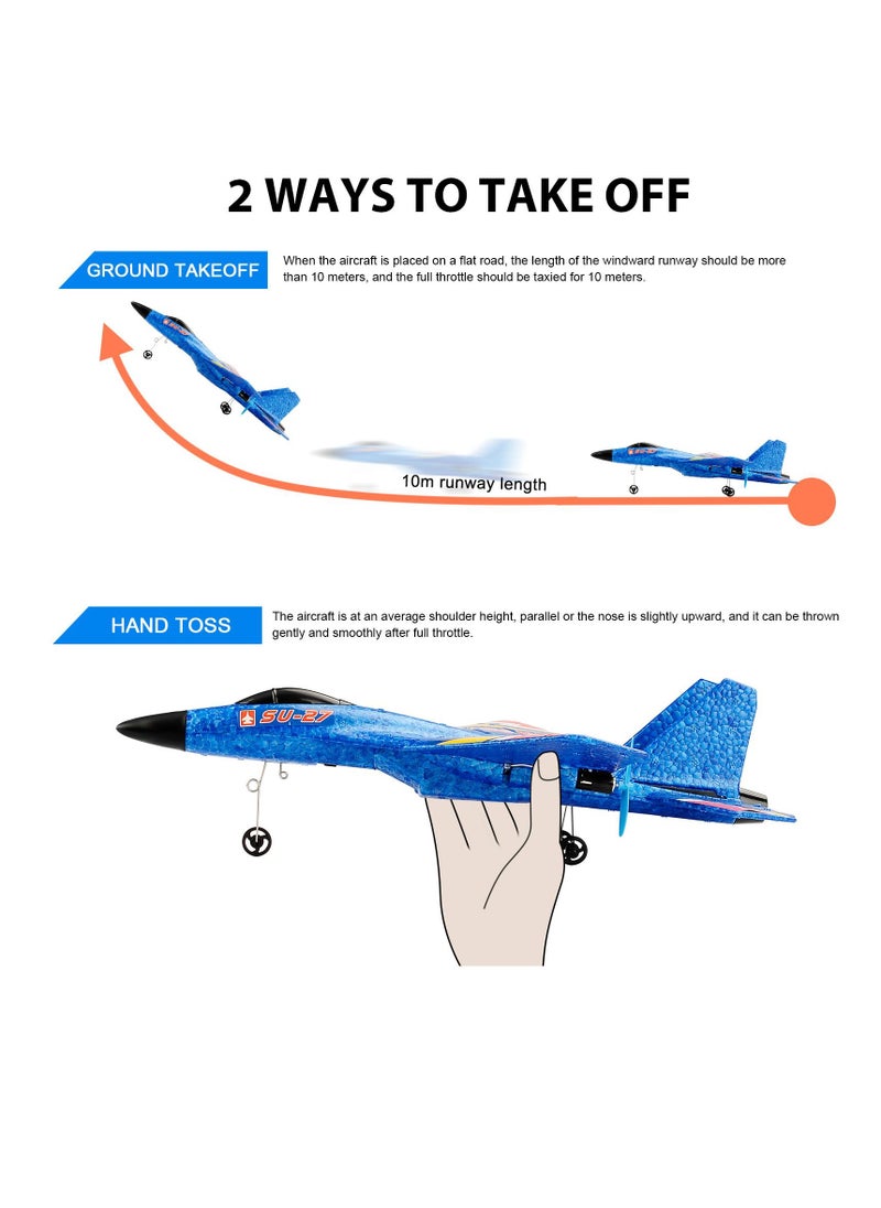 AROAQ Remote Control Aircraft RC Aircraft Toy Prevent Damage Smart Soft Foam Gyroscope for Daily Play Children Toys Gifts  - Image 5