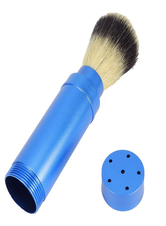 Walfront Shaving Brush, Men PortableTravel Facial Foaming Shaving Brush Grooming Tool, Bathroom Supplies for Daily use Travel Wet Shaving Experience - Image 3