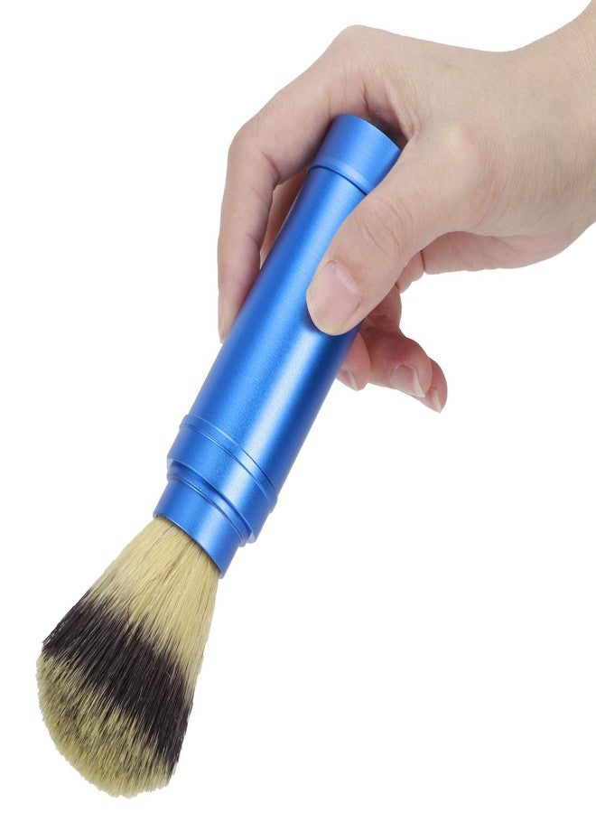 Walfront Shaving Brush, Men PortableTravel Facial Foaming Shaving Brush Grooming Tool, Bathroom Supplies for Daily use Travel Wet Shaving Experience - Image 5