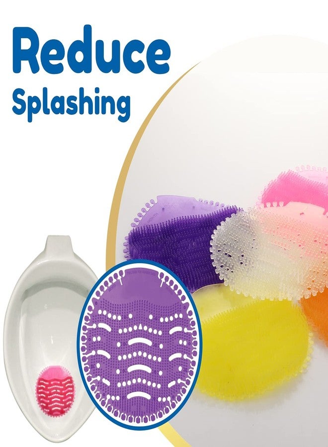 Eco Tone Urinal Mats For Toilets, Kitchen & Bathroom Sinks, Last Upto 5000 Flushes (Pack Of 10 Pcs, Mix Flavour Box) - Image 2