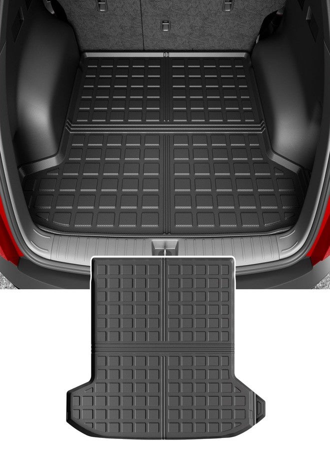 Xipoo Cargo Liner Compatible with 2022 2023 2024 2025 Tucson Rear Trunk Mat Cargo Mat Trunk Liner Replacement for 2022 2023 2024 2025 Tucson Accessories (Upgraded Rear Trunk Mat) - Image 1