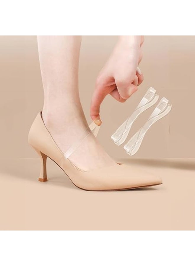 amazing.EGP Amazing IGB Transparent High Heel Straps, Anti-Slip TPU Shoelaces, Adjustable Ankle Support for Women, 23cm, 1 Pair - Image 5