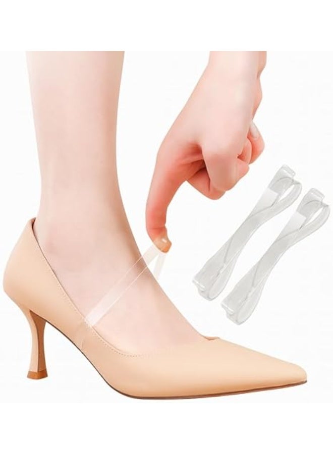 amazing.EGP Amazing IGB Transparent High Heel Straps, Anti-Slip TPU Shoelaces, Adjustable Ankle Support for Women, 23cm, 1 Pair - Image 3