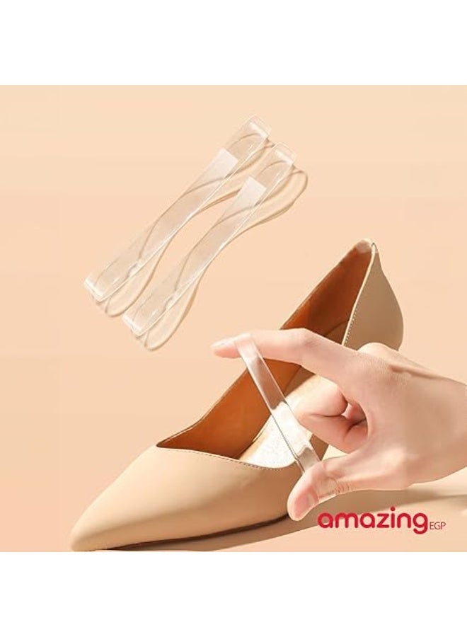 amazing.EGP Amazing IGB Transparent High Heel Straps, Anti-Slip TPU Shoelaces, Adjustable Ankle Support for Women, 23cm, 1 Pair - Image 4