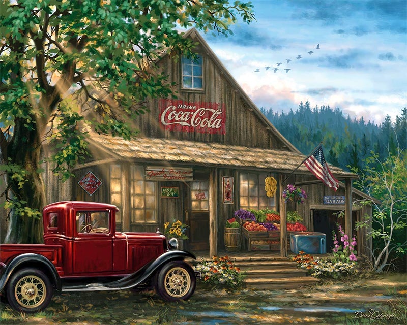 Springbok's 1000 Piece Jigsaw Puzzle Country General Store - Made in USA - Image 1