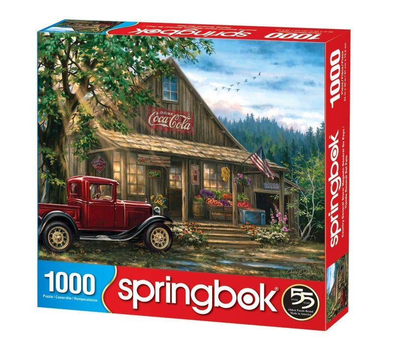 Springbok's 1000 Piece Jigsaw Puzzle Country General Store - Made in USA - Image 2