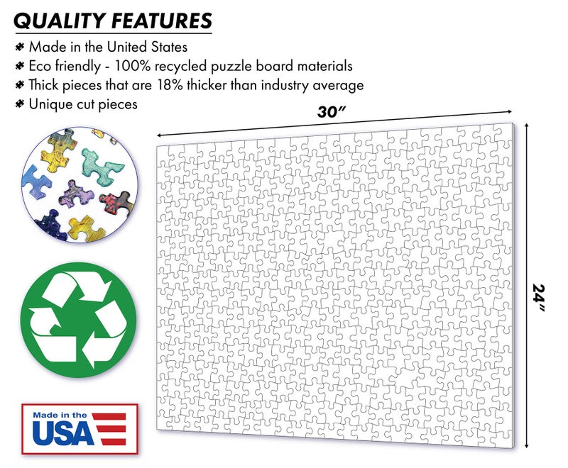 Springbok's 1000 Piece Jigsaw Puzzle Country General Store - Made in USA - Image 4