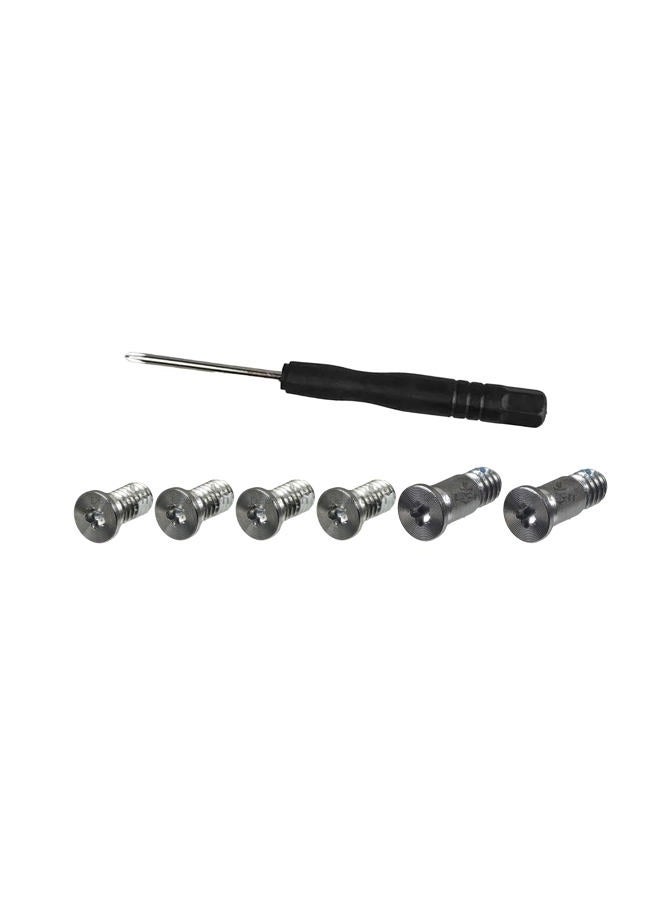 Odyson Silver Bottom Case Screw Set Replacement for Apple MacBook Pro 15" (2016-2019) - Image 1