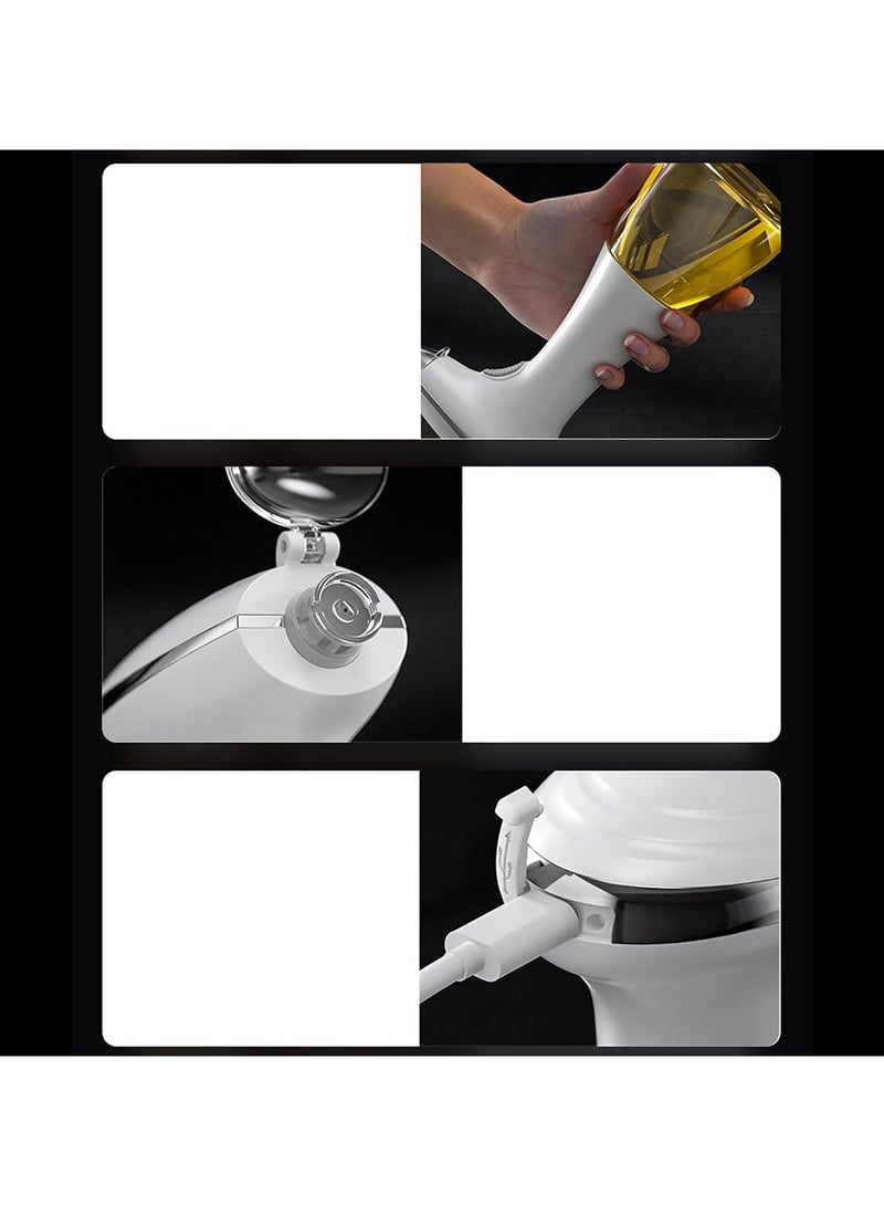 general 12-Ounce Electric Olive Oil Dispenser Bottle for Kitchen One-Touch Spraying, Rechargeable - Dual-Mode Dispenser and Oil Sprayer for Cooking, Air Fryers, and Salads - Image 4