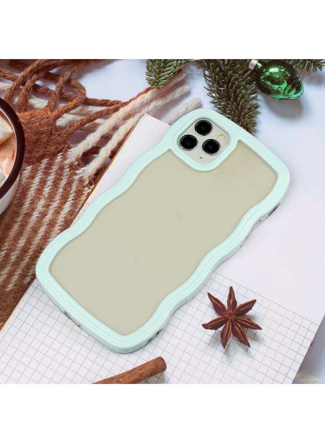 Zaboon Case For iPhone 11 Pro Max Candy Color Wave TPU Clear PC Phone Case - Image 3