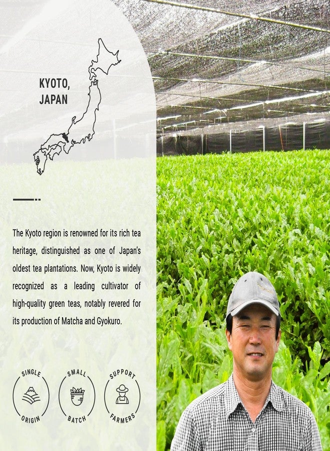 Senbird Loose Brown Rice Green Tea with Matcha - Genmaicha Suzu (3.5oz) - Image 3
