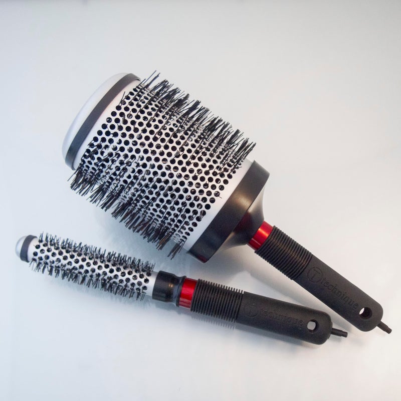 Cricket Technique Thermal Hair Brush #300 0.75â€ for Blow-Drying, Curling, and Styling â€“ Heat-Retaining Barrel with Anti-Static Tourmaline Bristles, Round Thermal Brush, Not Electric, All Hair Types - Image 5