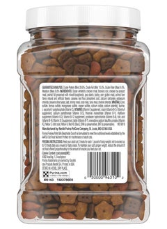 PURINA Purina Friskies Party Mix Cat Treats, Beachside Crunch, Made with Ocean Whitefish, Crunchy Cat Treats for Adult Cats, 20-Ounce Resealable Canister (Pack of 2)  - Image 3