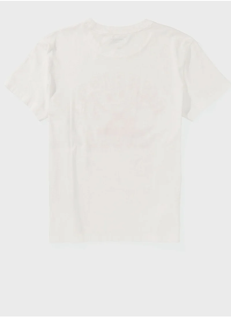 امريكان ايجل Crew Neck Boyfriend T-Shirt