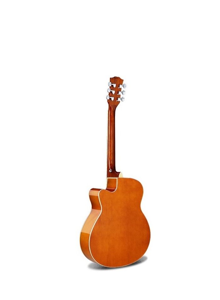 Megarya Acoustic Guitar 38 inch megarya sunburst - Image 3