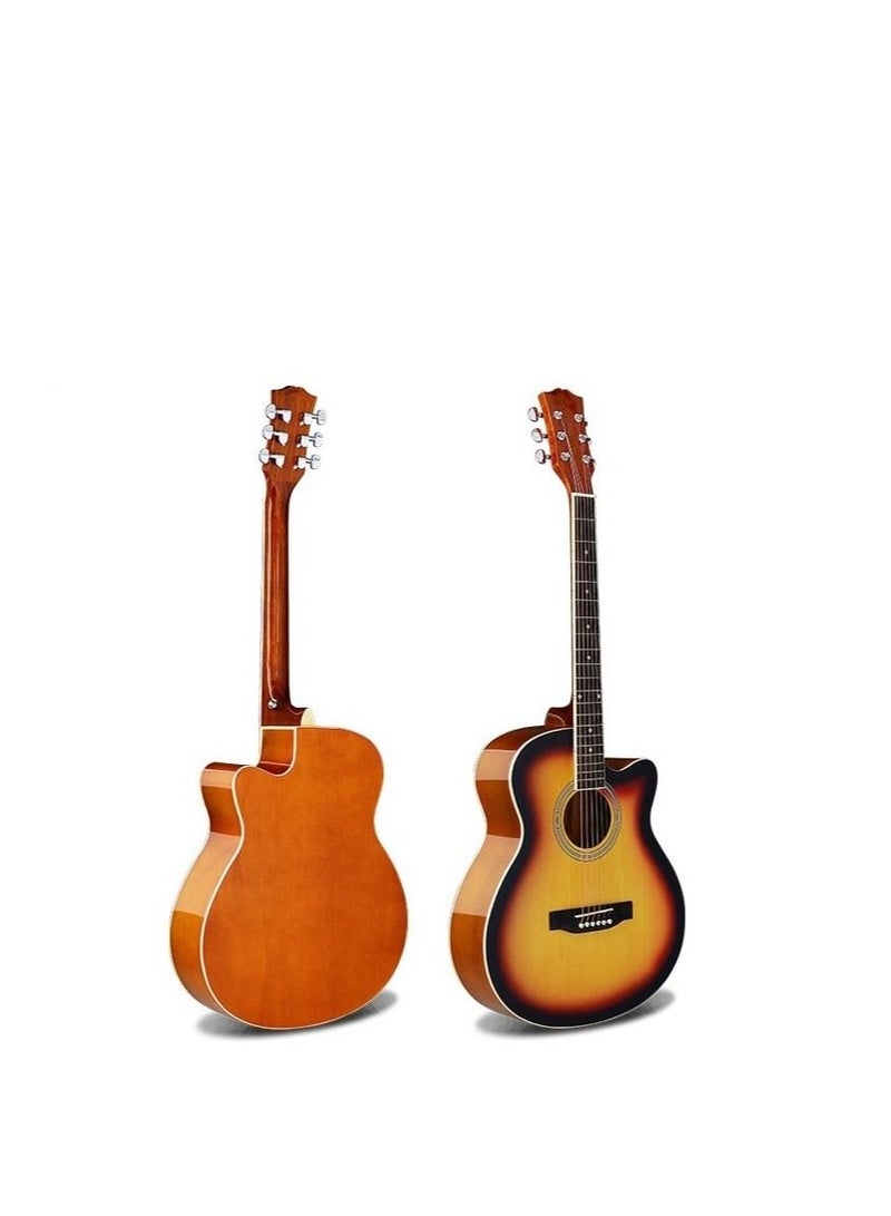 Megarya Acoustic Guitar 38 inch megarya sunburst - Image 1