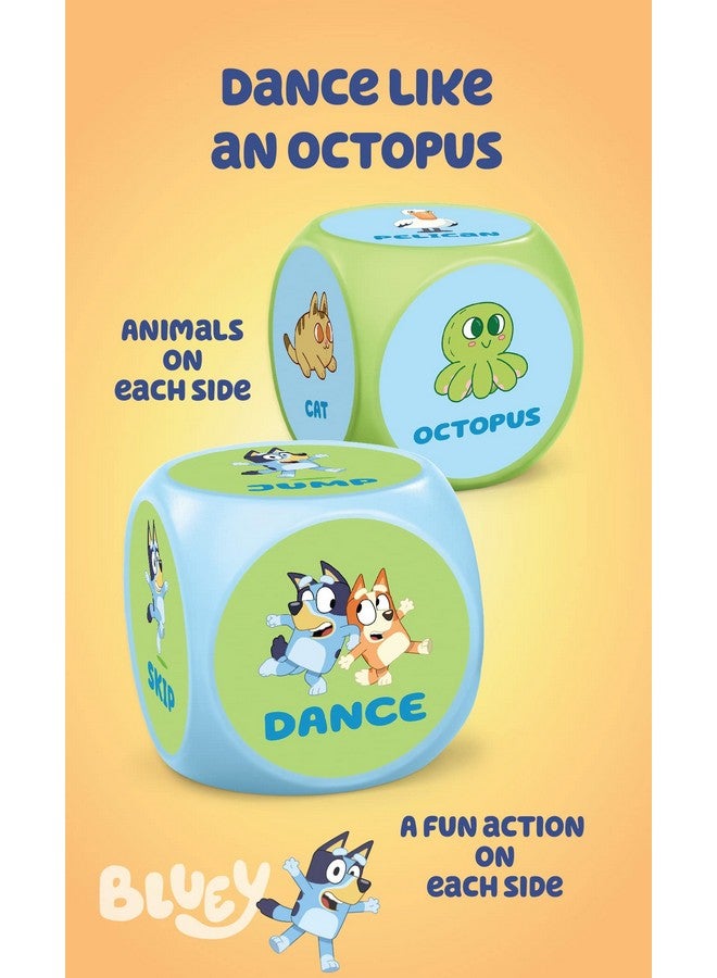 Little Kids BLUEY Wackadoo Dice Imagination Act Out The Action Game | Family Game Night for All Ages | Creative and Engaging Fun for All Featuring Bluey and Bingo with 36 Unique and Silly Combinations - Image 3