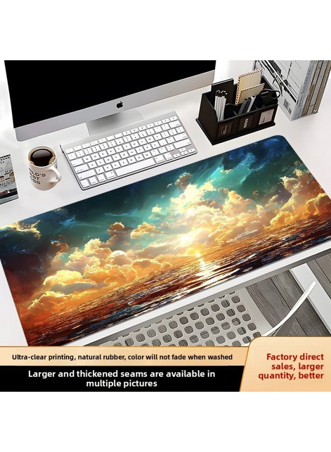 Mouse Pad Super Large Secondary FPS Game Special E-sports Keyboard Pad Office Shortcut Key Desk Pad 