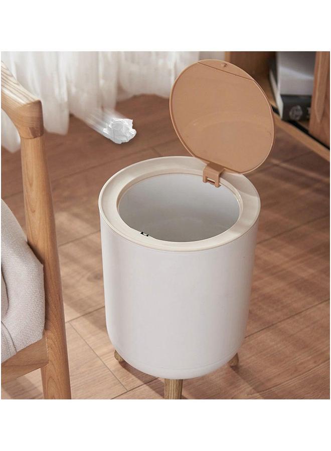 HOMESTAR سلة مهملات 7 لتر بأرجل خشبية - Image 3