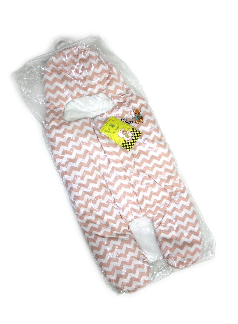 AGD Adjustable Soft Baby Swaddling Infant Hooded Wearable Blanket Sleeping Bag - Image 2
