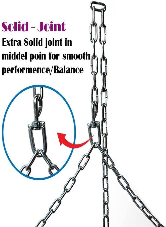 Owlix Hanging Chain Rod Chin up bar for Height Increasing with Adjustable Fitness Accessory Kit Kit () - Image 3
