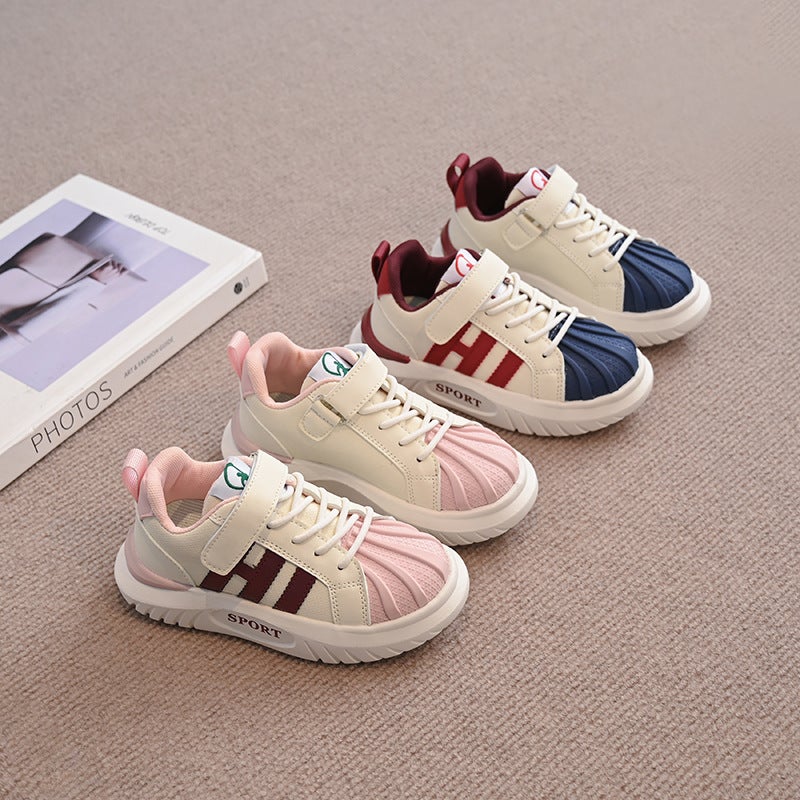 Children'S New Fashion Sneaker Korean Style Soft Bottom Non-Slip Casual Running Board Shoes For Girls And Boys 26-36 - Image 3