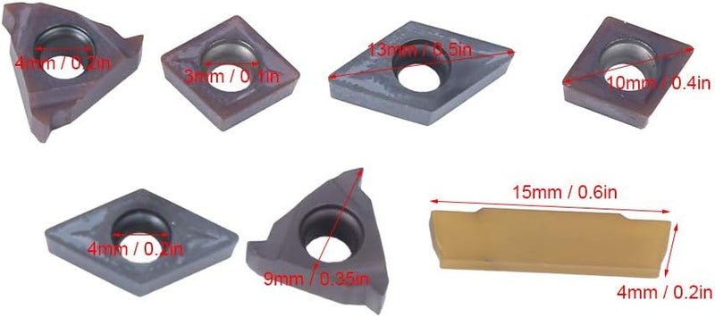 [Widely used in KSA] 7 Pieces CNC Arbor Turning Tool Set with Purple Black Layer Finish and Wrench Hardware Accessory for Steel and Stainless Steel Machining - 42CR Alloy Steel Construction Meet daily life needs New to market Upgraded new version Family friendly Rare in stock Elegant design Quick delivery Riyadh Jeddah Professional manufacture Daily essential KSA approved quality Daily deal Great for gift & personal use Available in multiple sizes Multiple useful functions Lightweight & portable Widely used in KSA Fast delivery across KSA Hot new arrival Exquisite workmanship Easy store & operate New upgraded product Top selling in Saudi Arabia Ideal for various demands Fine craftsmanship - Image 4
