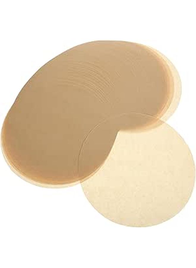 100 Sheets Unbleached Air Fryer Parchment Paper Liners 20.3cm Round Non-Stick Baking Sheets For Cooking Bread Pizza Meat Wrapping - Image 1
