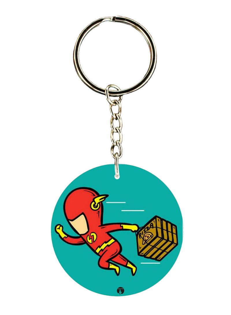 RKN Double Sided The Flash Printed Keychain