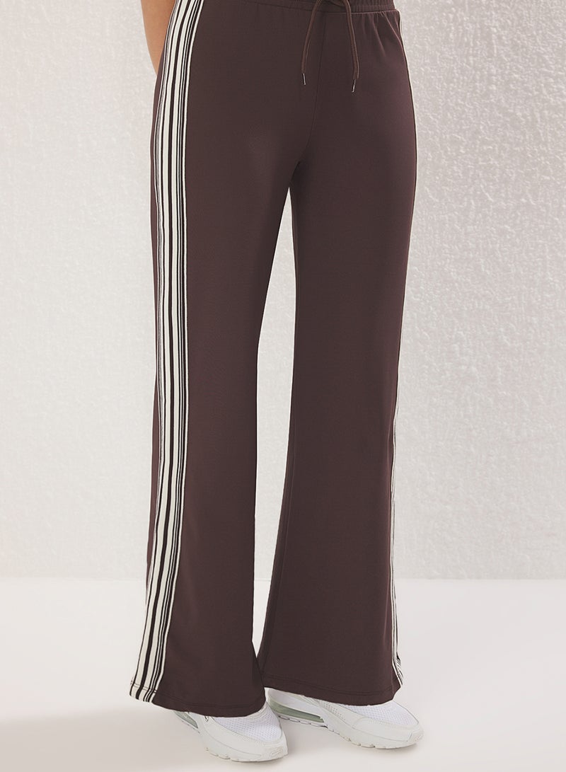 trendyol Brown Diver/Scuba Fabric Sports Knitted Sweatpants - Image 3