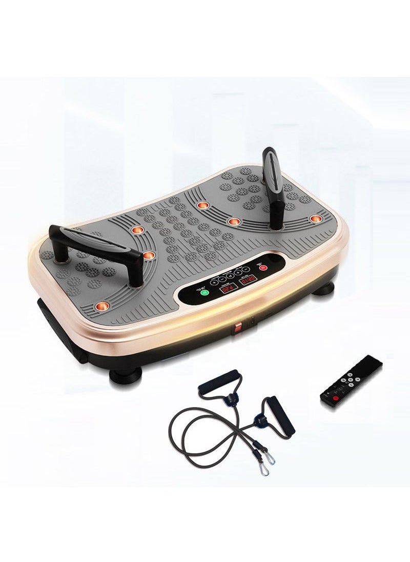 XiuWoo - 4D Vibration Plate Exercise Machine 3 Powerful Silent Motors Oscillation, Linear, Pulsation for Home Fitness Full Body Vibration Machine for Recovery and Toning - Image 1