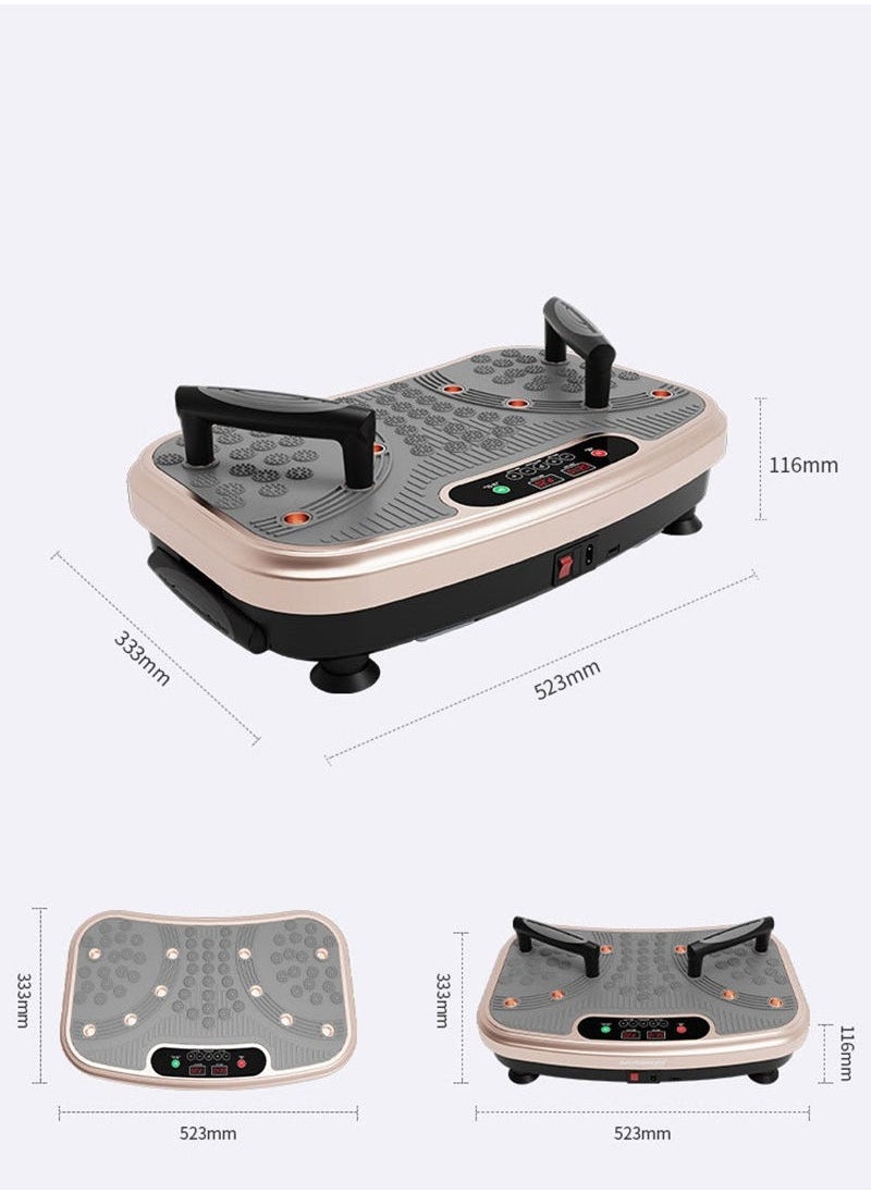 XiuWoo - 4D Vibration Plate Exercise Machine 3 Powerful Silent Motors Oscillation, Linear, Pulsation for Home Fitness Full Body Vibration Machine for Recovery and Toning - Image 1