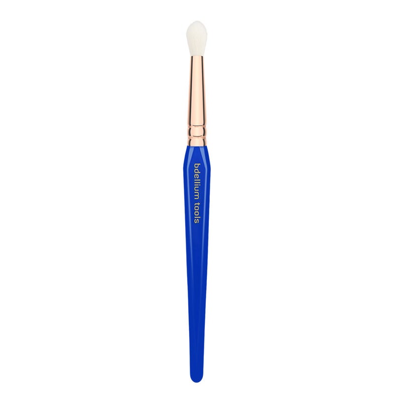 Bdellium Tools Professional Makeup Brush - Golden Triangle Series 783 Small Tapered Blending - With All Vegan and Soft Synthetic Fibers, For Applying & Blending Eyeshadow (Blue, 1pc) - Image 3