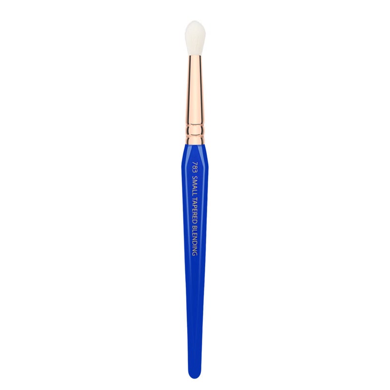 Bdellium Tools Professional Makeup Brush - Golden Triangle Series 783 Small Tapered Blending - With All Vegan and Soft Synthetic Fibers, For Applying & Blending Eyeshadow (Blue, 1pc) - Image 1