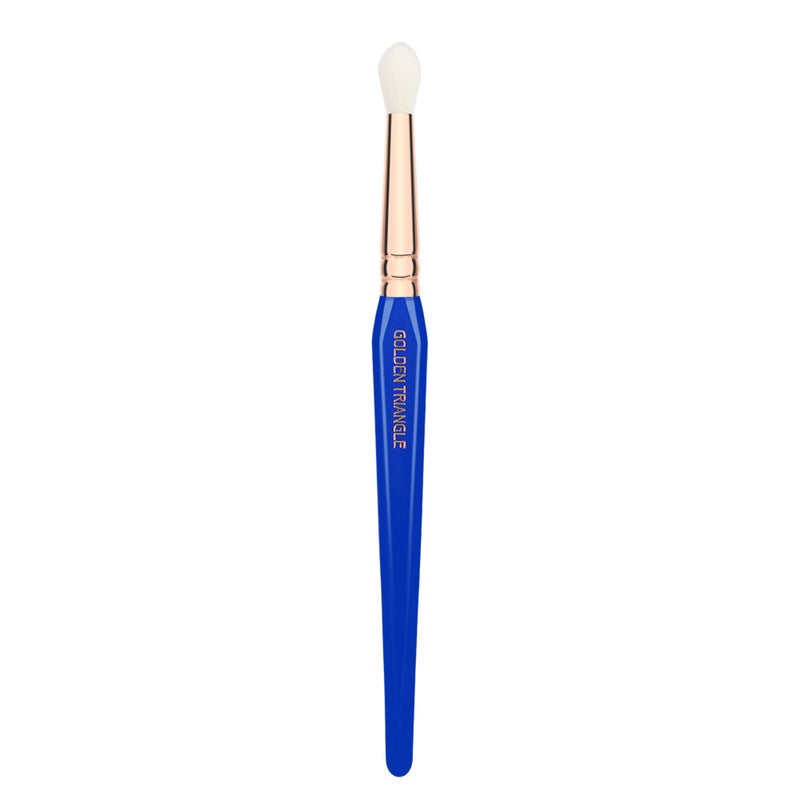 Bdellium Tools Professional Makeup Brush - Golden Triangle Series 783 Small Tapered Blending - With All Vegan and Soft Synthetic Fibers, For Applying & Blending Eyeshadow (Blue, 1pc) - Image 4