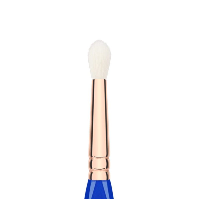 Bdellium Tools Professional Makeup Brush - Golden Triangle Series 783 Small Tapered Blending - With All Vegan and Soft Synthetic Fibers, For Applying & Blending Eyeshadow (Blue, 1pc) - Image 2